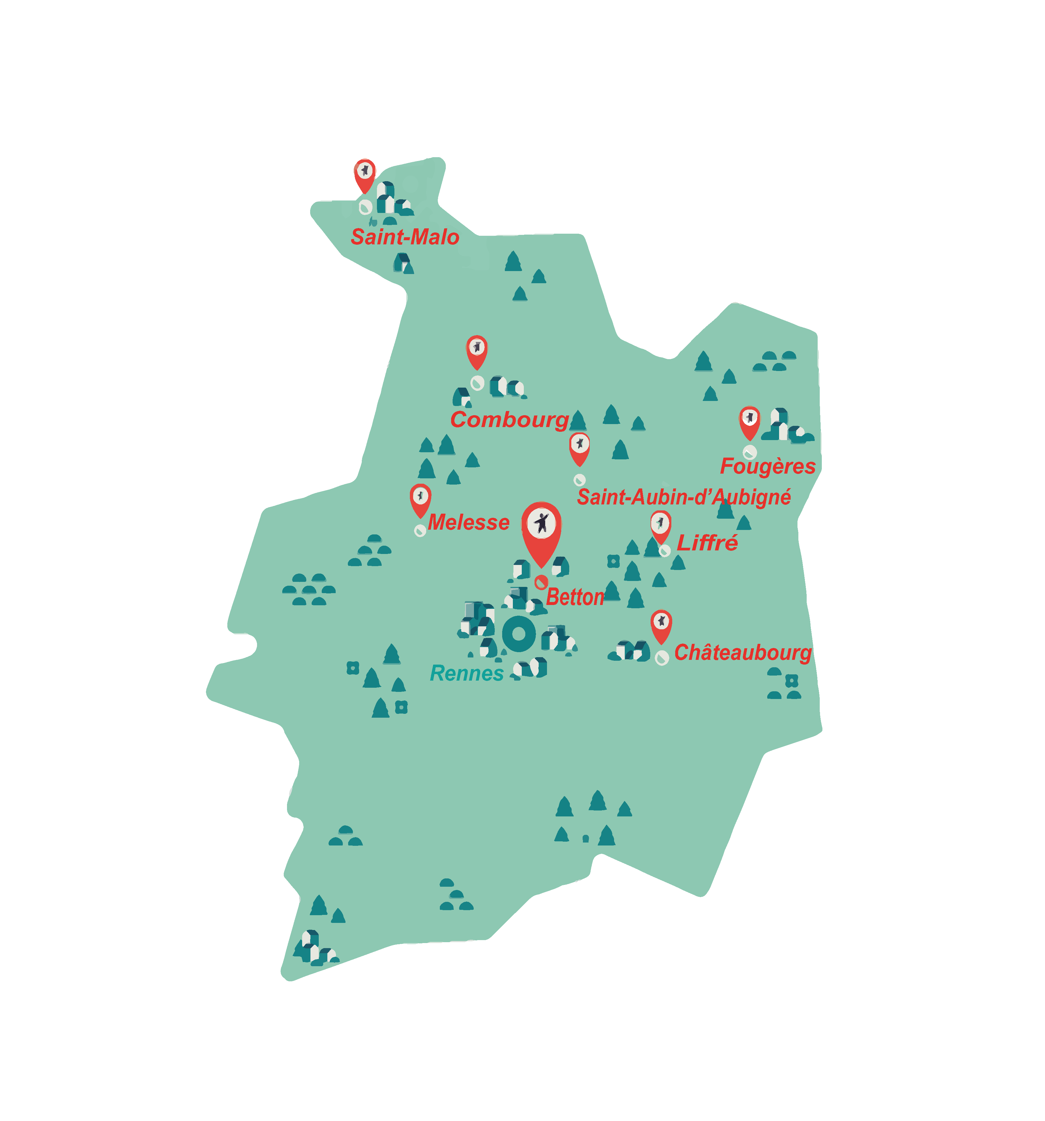 Carte de localisation vectorisée v1